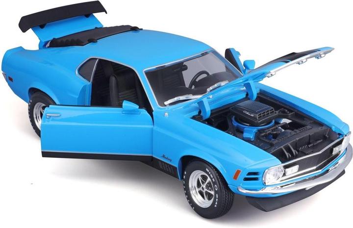 Image du produit Maisto Ford Mustang Mach 1 1970 1/18 bleue
