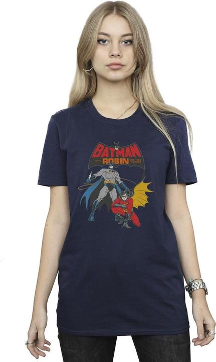 Produktbild Batman und Robin Baumwolle Boyfriend TShirt (M)