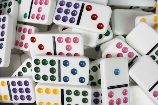 Image du produit Tactic Domino Double 9, âge préscolaire, garçon/fille, 5 an(s), 99 an(s), 47 mm, 115 mm