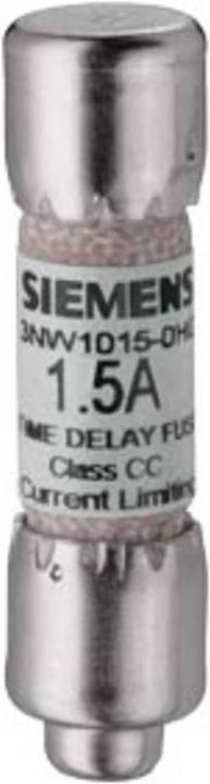 Produktbild Siemens SENTRON Zylindersicherungseinsatz Class CC 12 A träge strombegrenzend (Zylindersicherung, 12 A)