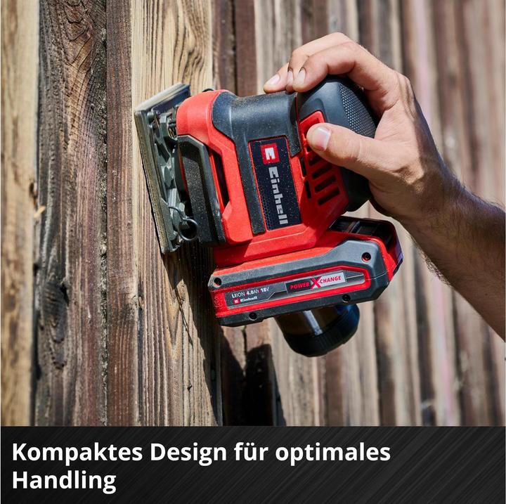 Actual product image Einhell TE-OIS 18/113 Li cordless hand sander - Solo (Sander)
