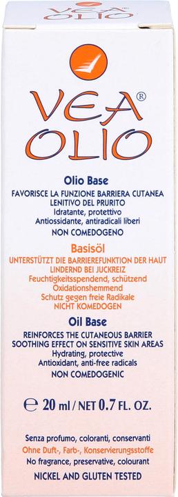 Image du produit VEA huile de base huile (Crème pour le corps, 20 ml)