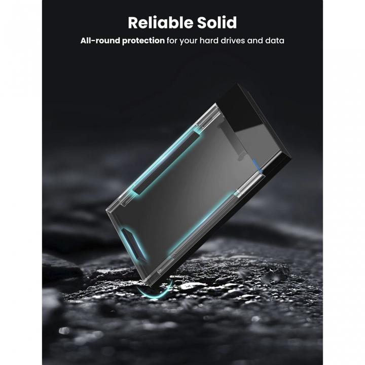Actual product image Ugreen USB-C 3.1 to 2.5" SATA Hard Drive Enclosure (6Gbps) (2.5")