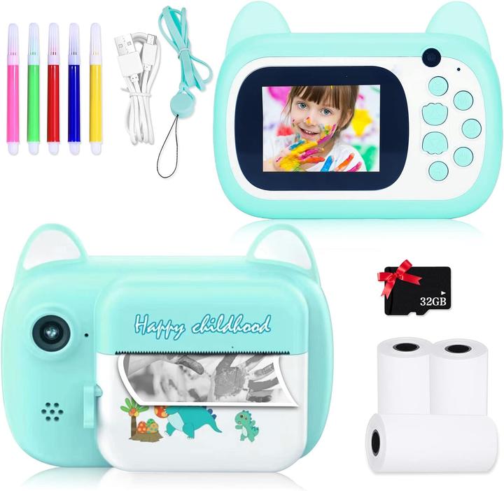 Immagine prodotto Supbro Macchina fotografica per selfie per bambini in blu B