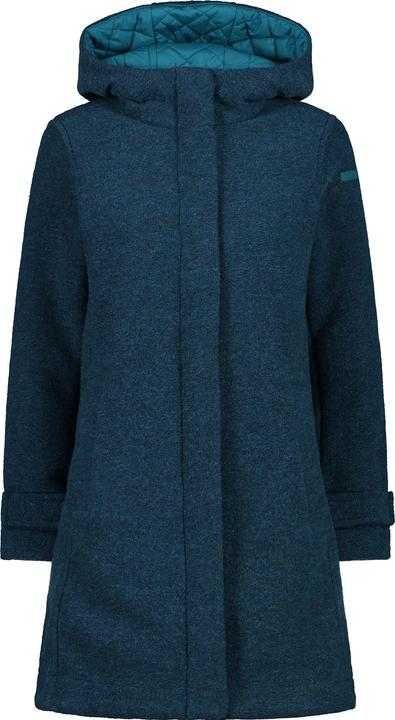 Immagine prodotto CMP Campagnolo Cappotto donna Fix Hood Wooltech (34, XXS)