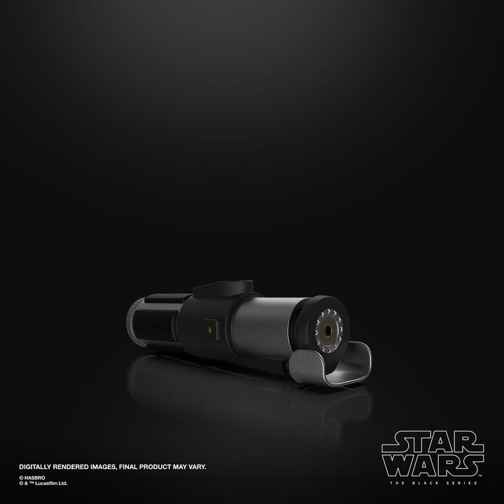 Actual product image Hasbro Star Wars The Black Series Yoda Premium Force FX Elite Lightsaber