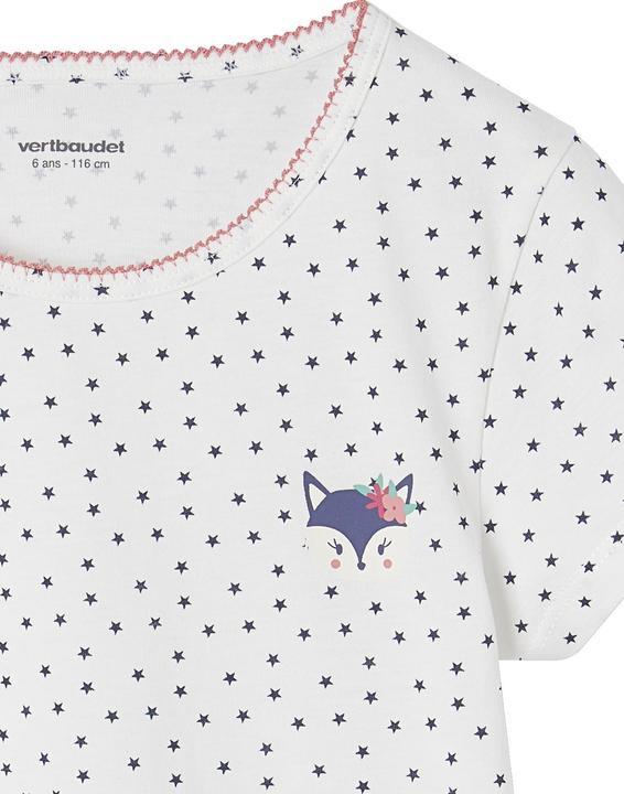 Actual product image Vertbaudet 3er-Pack Mädchen T-Shirts mit Tieren (140)