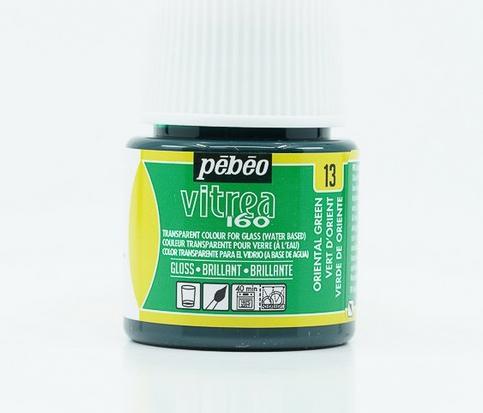 Immagine prodotto Pebeo Vitrea 160 Brillanti Verde D'Oriente (Verde orientale, 45 ml)