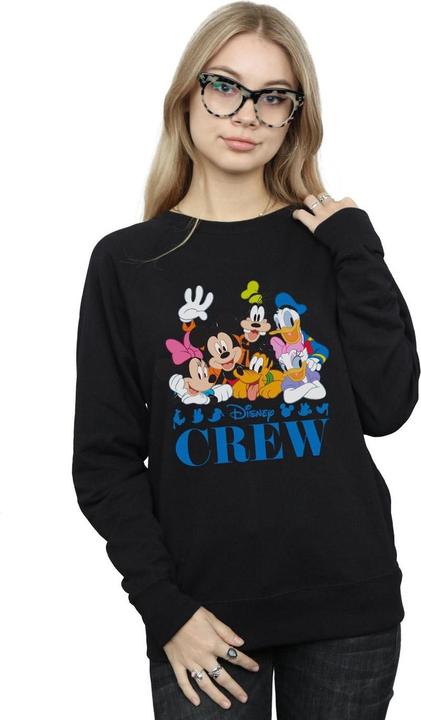 Actual product image Disney Womens/Ladies Mickey Mouse Friends Sweatshirt (XXL)