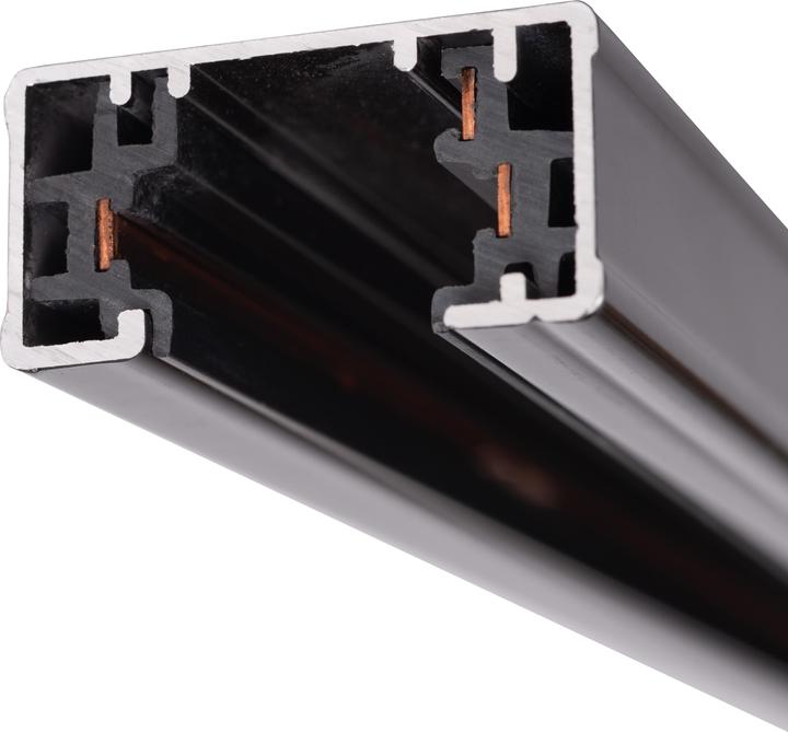 Actual product image Lucide TRACK - 1M LINE TRACK - Track system - Black 09950/01/30