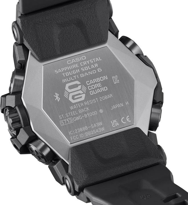 Image du produit G-Shock GWG-B1000EC-1AER (Montre radio-pilotée, Chronographe, 58.70 mm)