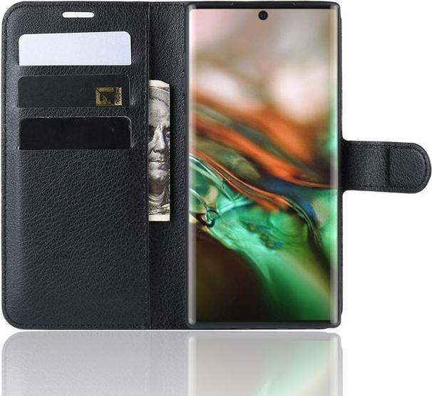Produktbild MU Classic Litchi Leder Bookcover Series (Samsung Galaxy Note 10)