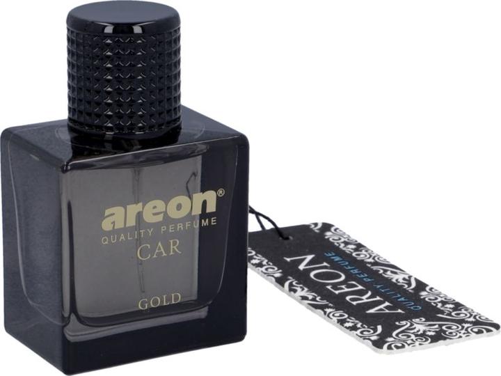 Actual product image Areon Car Perfume Gold 50 ml glass bottle