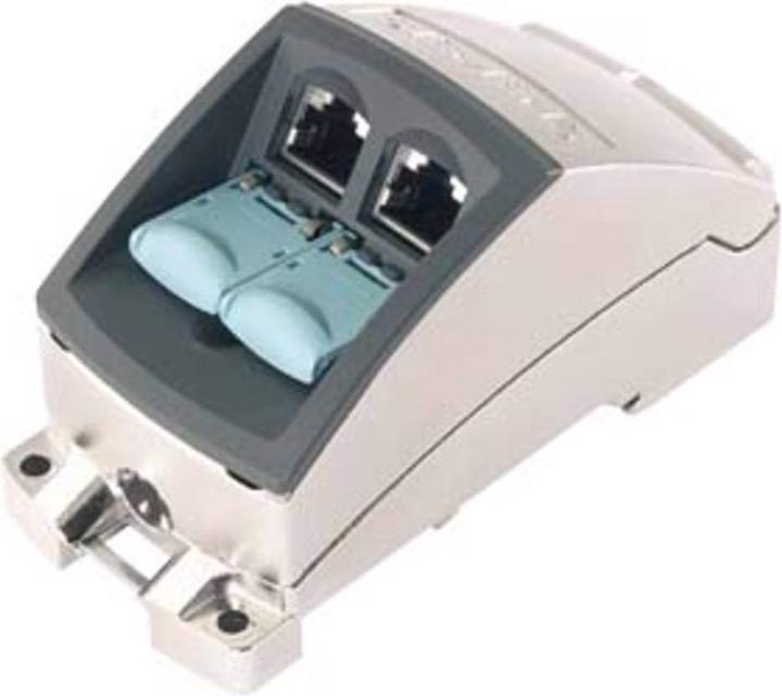 Produktbild Siemens Ind. Ethernet FASTCONNECT RJ45 modular outlet Base Modul 2FE WECHSELEINSETZ