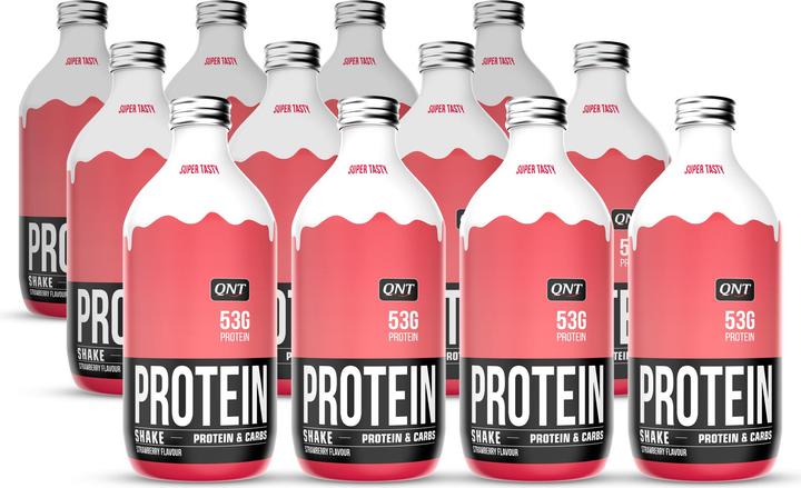 Image du produit QNT Protein Shake (53g Protein) (Fraise, 12 x)