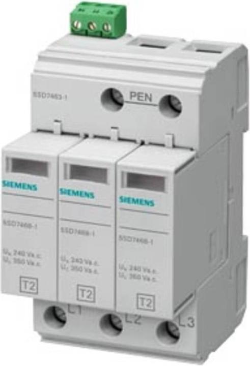 Siemens Surge arrester type Requirement class C UC 350V Protection modules s