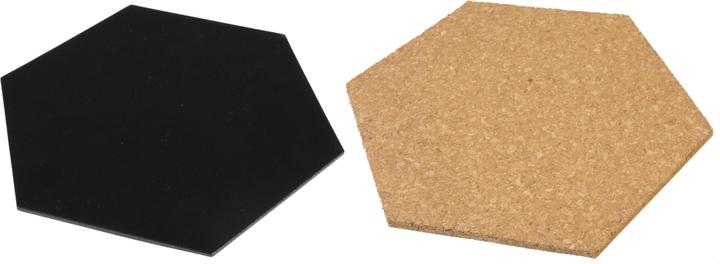 Securit Kork+Kreidetafel (Pinnwand, 23 x 21 cm)
