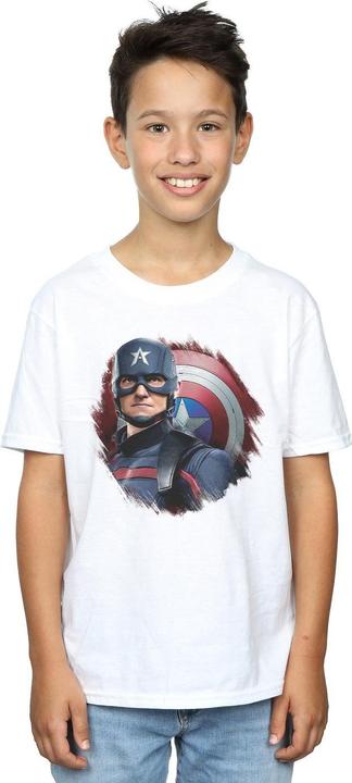 Produktbild The Falcon And The Winter Soldier Captain America Stare TShirt Jungen (152, 158)