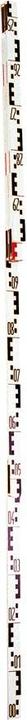 Actual product image Nedo Geometer measuring rod 3m, length 0.5m (cm)