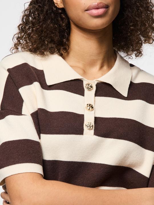 Image du produit Pieces PCJASSY Polohemd aus Strick (S)