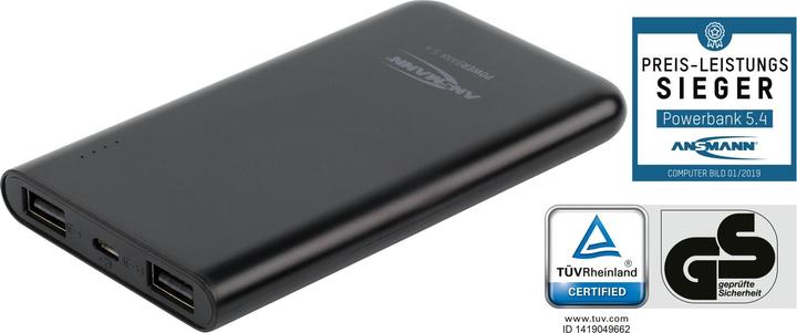 Immagine prodotto Ansmann Powerbank 5.4 (5000 mAh, 20 Wh)