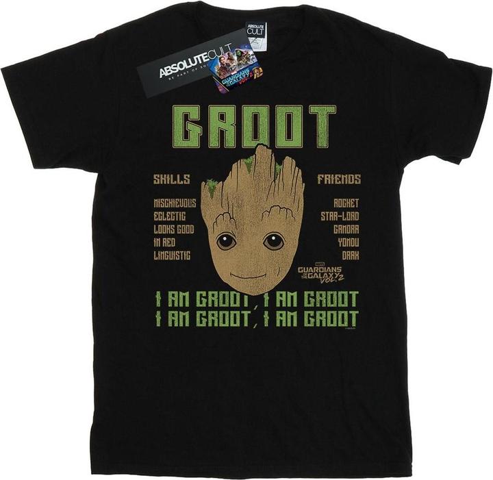 Image du produit - T-shirt GUARDIANS OF THE GALAXY VOL. GROOT SKILLS - Homme (S)