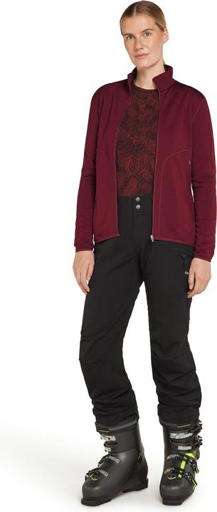 Produktbild Icebreaker Merino 560 Realfleece Elemental II Zip-Hoodie Fleecejacke Port Damen (S)