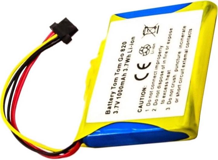Actual product image TomTom Battery G0 825, Go 820, Go Live 820, Go Live 825 Battery AHL03711022, AHL03711023, VF6M