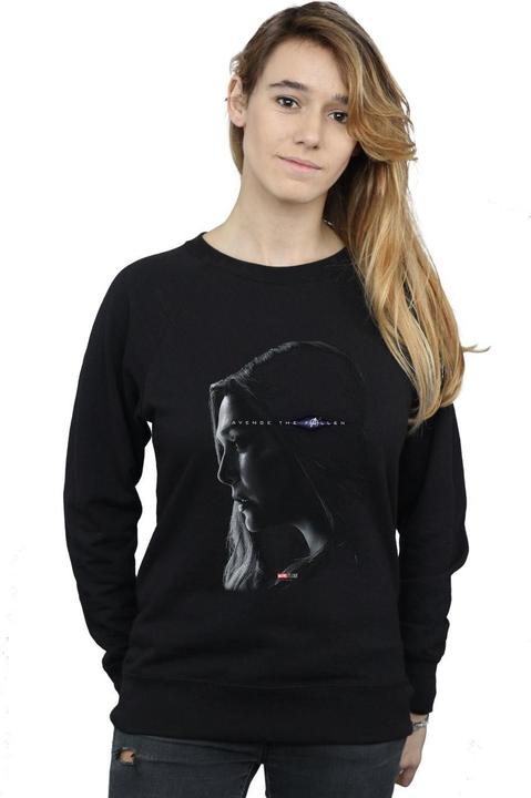Actual product image Womens/Ladies Avengers Endgame Avenge The Fallen Scarlet Witch Sweatshirt (L)