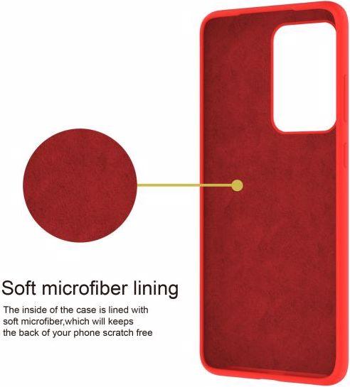 Actual product image MU Classic Liquid Silicone Case Series (Samsung Galaxy S20 Ultra)