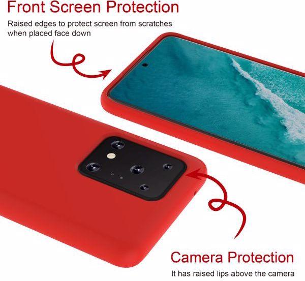 Actual product image MU Classic Liquid Silicone Case Series (Samsung Galaxy S20 Ultra)