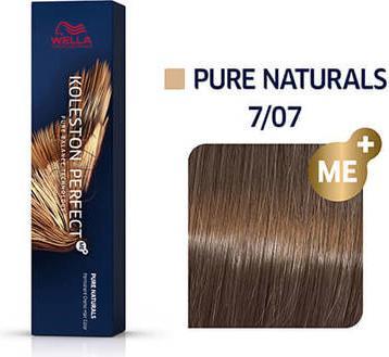 Image du produit Wella Koleston Perfect Me+ Pure Naturals (7/07 blond moyen blond naturel-brun)