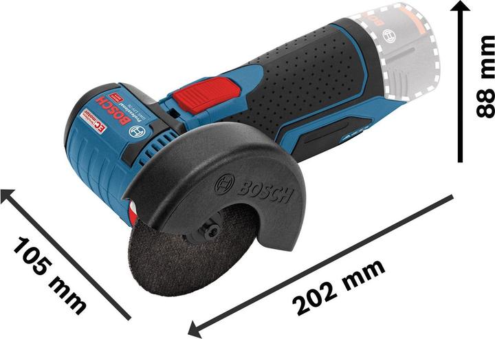 Productafbeelding Bosch Professional GWS 12V-76 Professional (76 mm)