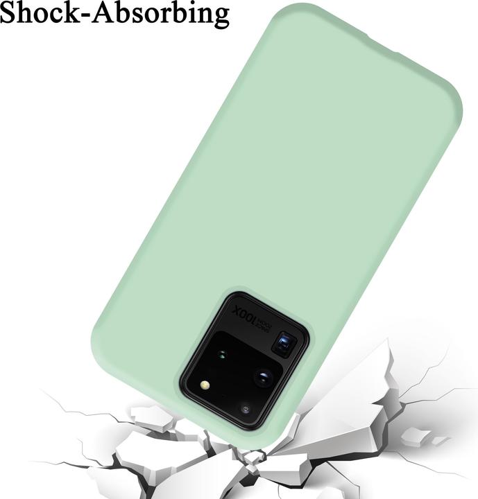 Actual product image Cadorabo TPU Liquid Silicone Case Cover (Samsung Galaxy S20 Ultra)