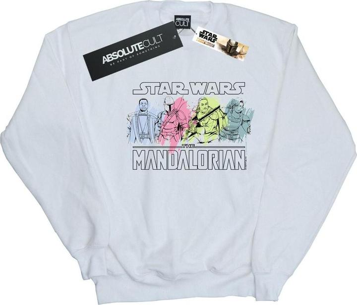 Star Wars The Mandalorian Character Pose Sweatshirt