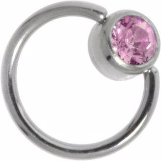 Produktbild Bijouteria Dünne Piercings (Chirurgenstahl 316L, Kristall)