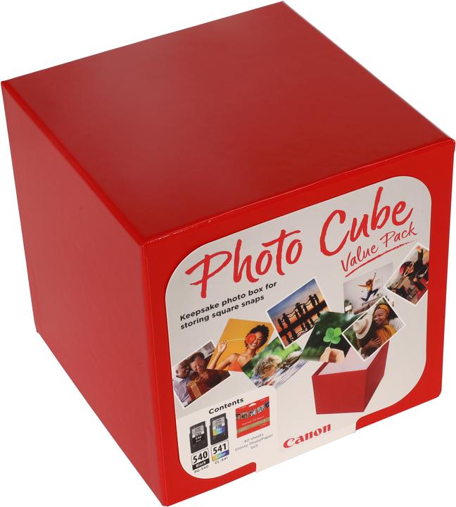 Image du produit Canon PG-540 / CL-541 Photo Cube Value Pack PP-201 13x13 cm 40 fls (M, C, CF, Y)