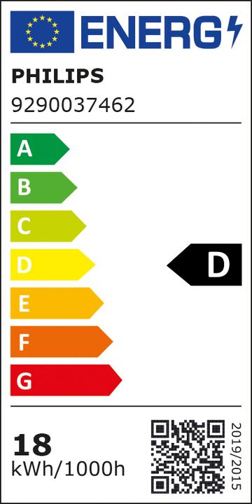 Energy Label Philips LED tube lamp G13 T8 17.7W 4000K ws AC 2400lm D frosted 240° Ø28x1214mm (G13, 17.70 W, 2400 lm, 20 x, D)