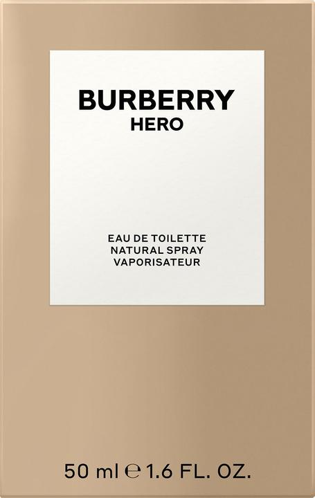Actual product image Burberry Hero - Eau de Toilette (Eau de toilette, 50 ml)