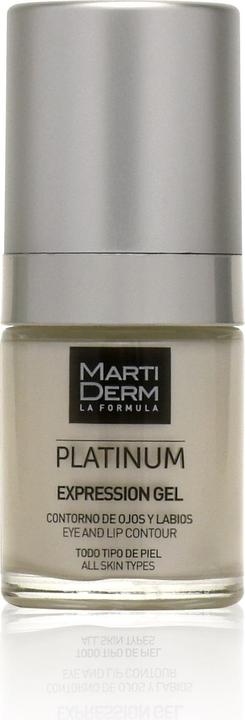 Produktbild Martiderm PLATINUM EXPRESSION eyes & lips contour gel 15 ml (Gel, 15 ml, Tag + Nacht)