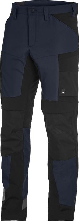 Actual product image FHB LEO work trousers elasticated navy black size 48 (48)