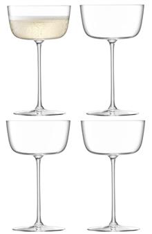 Produktbild LSA Borough Cocktailschale 240ml Klar x 4 (2.40 dl, 4 x, Aperitifgläser)