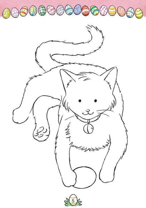 Actual product image Conni Yellow Series (activity book): Colouring fun for Easter and springtime
