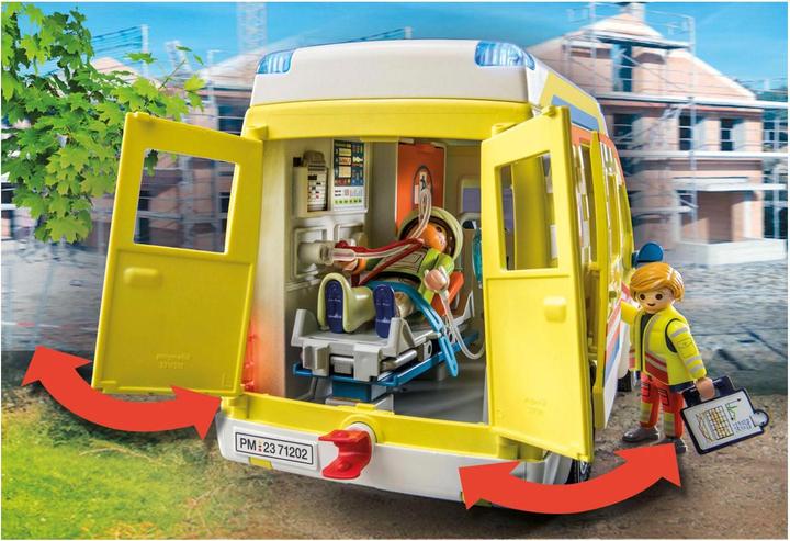 Immagine prodotto Playmobil 71202 Ambulanza con luci e suoni (71202, Playmobil City Life)