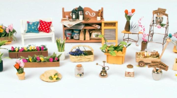 Actual product image Rolife DG108 - Miller's flower house