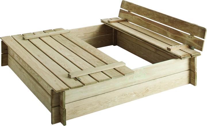 Produktbild Ceola Sandkasten mit faltbarem Deckel