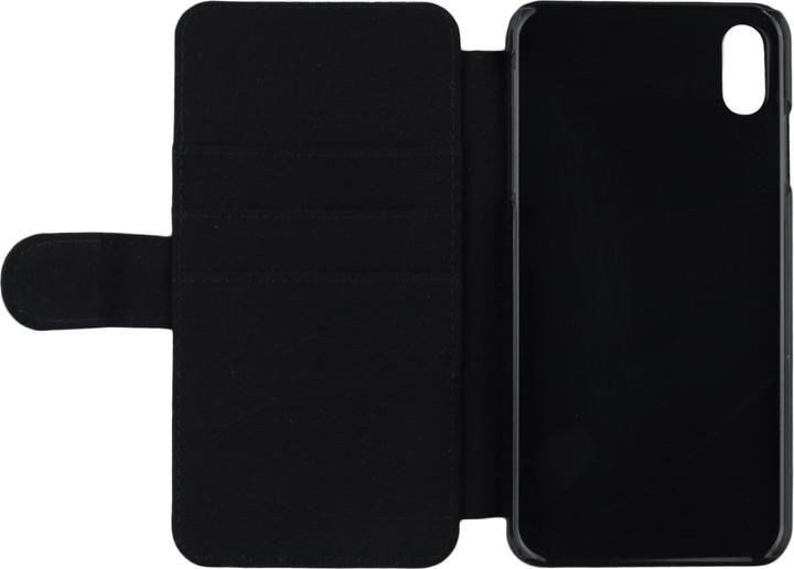 Immagine prodotto PhoneLook Copertina del portafoglio nero Palme a strisce dorate (Apple iPhone XS Max)