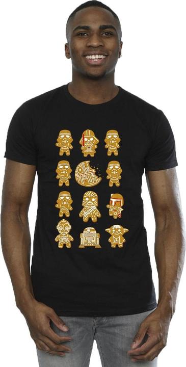 Actual product image Star Wars Mens Episode IV: A New Hope 12 Gingerbread T-Shirt (M)