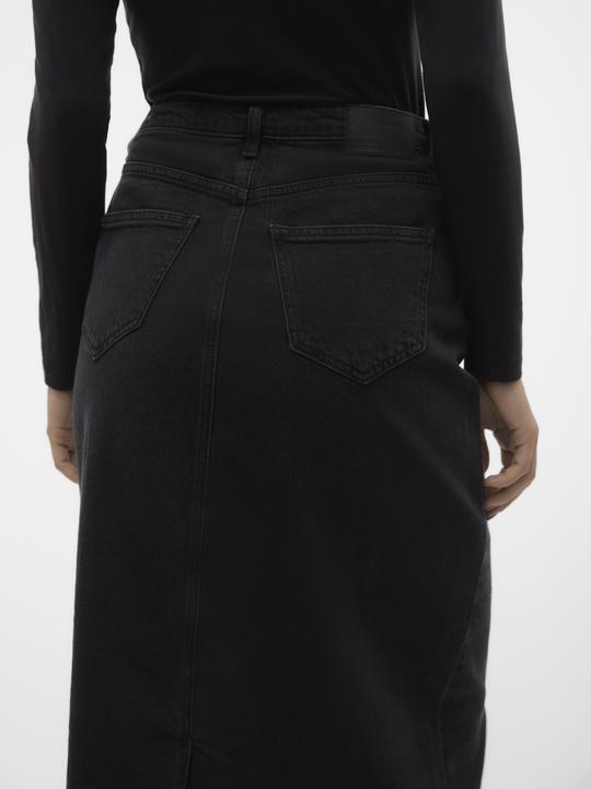 Immagine prodotto Vero Moda VMTESSA Gonna lunga a vita alta in denim (XS)