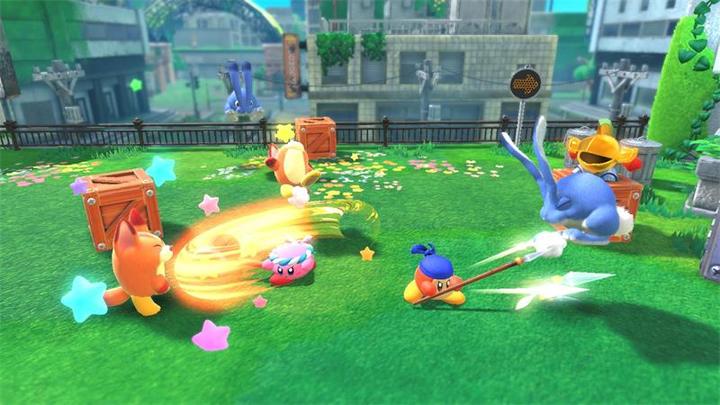 Actual product image Nintendo Kirby and the Forgotten Land (Switch, Multilingual)